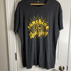 Gray - Sunshine and Whiskey Tee
